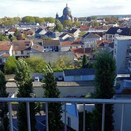 Grand Angle Au 7ieme Ciel Avec Vue Panoramique! Apartamento Reims
